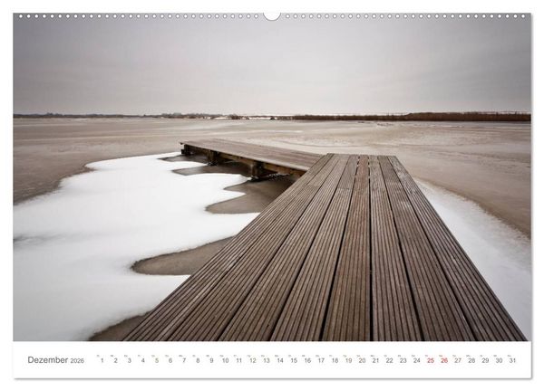 Produktbild: Stege & Wege auf Sylt (hochwertiger Premium Wandkalender 2026 DIN A2 quer), Kunstdruck in Hochglanz