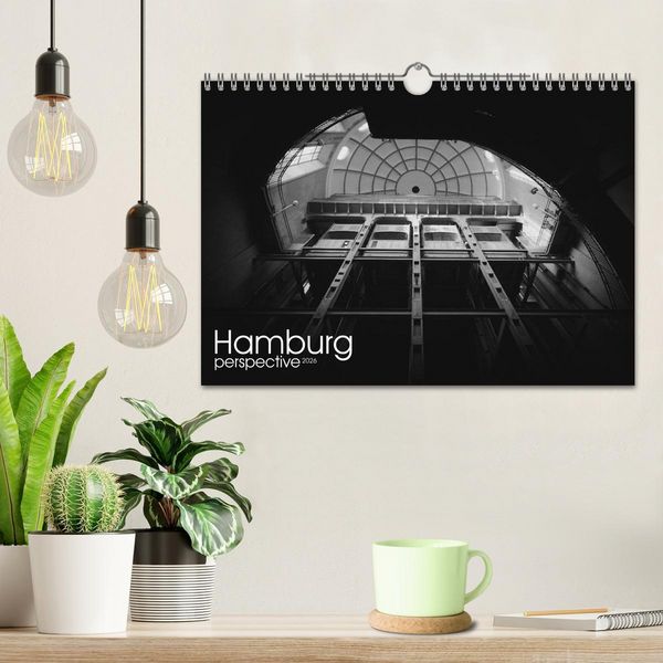 Produktbild: Hamburg perspective 2026 (Wandkalender 2026 DIN A4 quer), CALVENDO Monatskalender