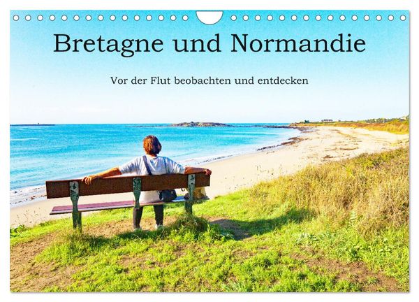 Produktbild: Bretagne und Normandie - Vor der Flut beobachten und entdecken (Wandkalender 2026 DIN A4 quer), CALVENDO Monatskalender