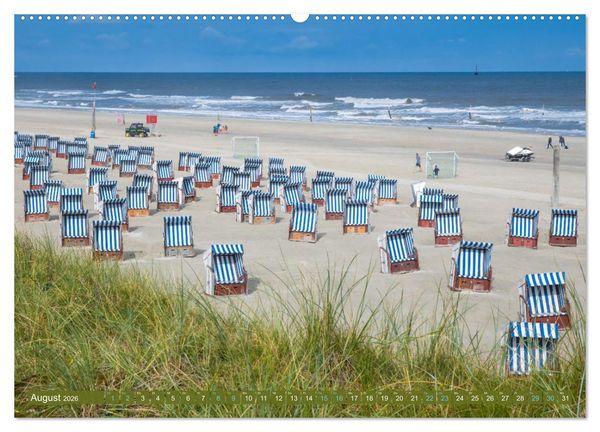 Produktbild: Nordsee Insel Norderney (hochwertiger Premium Wandkalender 2026 DIN A2 quer), Kunstdruck in Hochglanz
