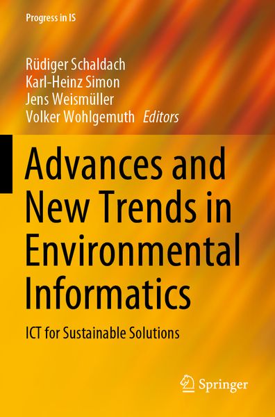 Produktbild: Advances and New Trends in Environmental Informatics