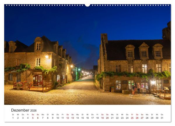 Produktbild: Die Bretagne - Traumpfade (Wandkalender 2026 DIN A2 quer), CALVENDO Monatskalender