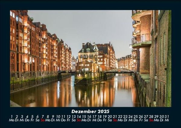 Produktbild: Hamburg 2025 Fotokalender DIN A5