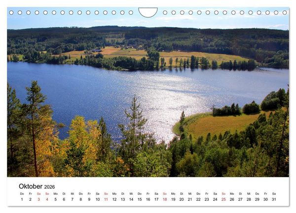 Produktbild: Schweden - V&auml;rmland (Wandkalender 2026 DIN A4 quer), CALVENDO Monatskalender