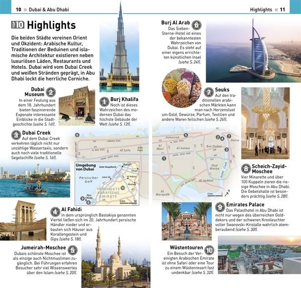 Produktbild: TOP10 Reisef&uuml;hrer Dubai & Abu Dhabi