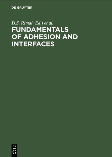 Produktbild: Fundamentals of Adhesion and Interfaces