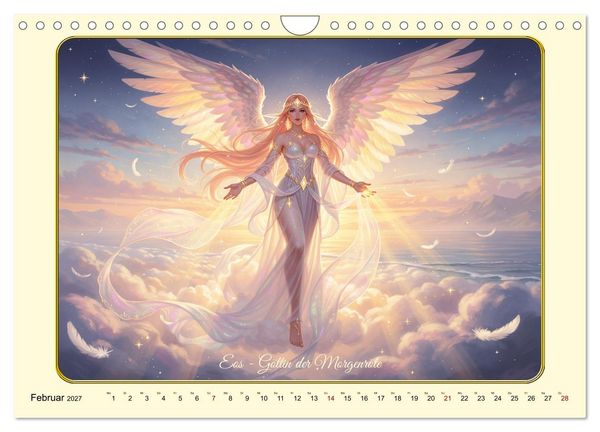 Produktbild: Griechische Gottheiten des Guten (Wandkalender 2027 DIN A4 quer), CALVENDO Monatskalender