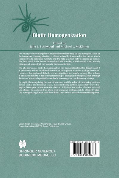 Produktbild: Biotic Homogenization