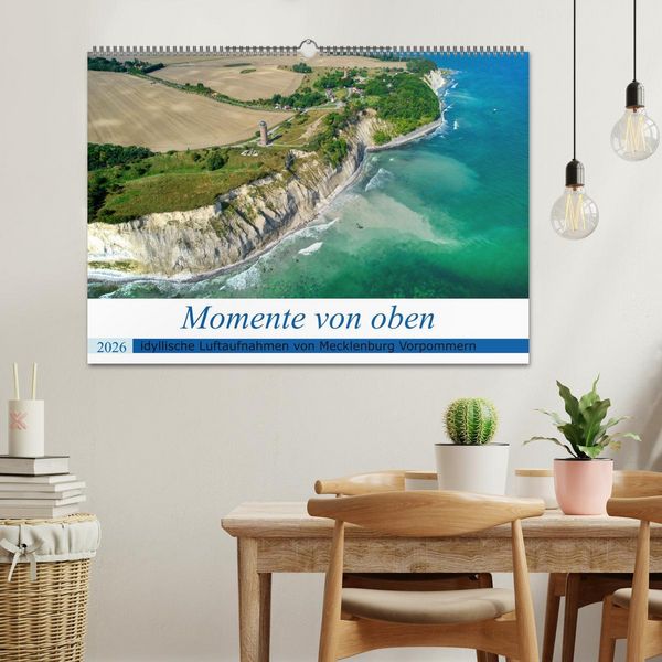 Produktbild: Momente von oben (Wandkalender 2026 DIN A2 quer), CALVENDO Monatskalender
