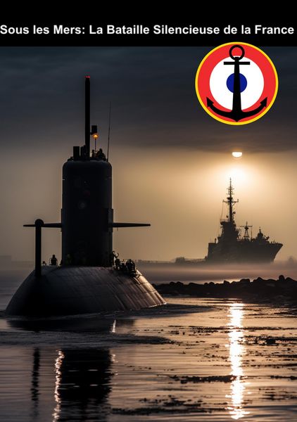 Produktbild: La Bataille Silencieuse de la France (Sous les Mers, #1)