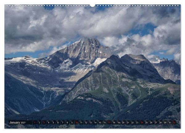 Produktbild: Valais Swiss Beauty (High Quality Premium Wall Calendar 2027 DIN A2 landscape),CALVENDO 12 Month Wall Calendar