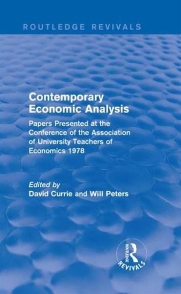 Produktbild: Contemporary Economic Analysis (Routledge Revivals)