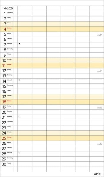 Produktbild: XL Familienplaner 2027