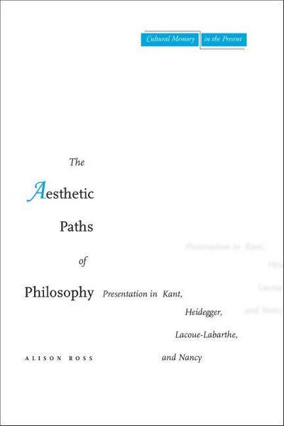 Produktbild: The Aesthetic Paths of Philosophy