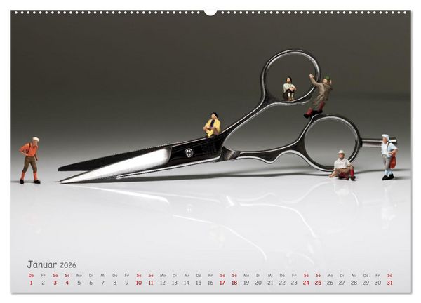 Produktbild: Hair-liche Zeiten (Wandkalender 2026 DIN A2 quer), CALVENDO Monatskalender