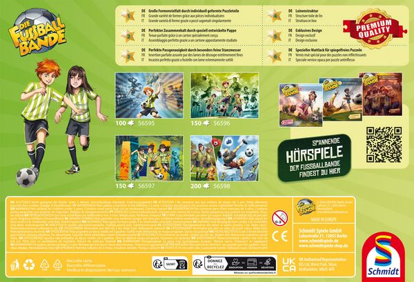 Produktbild: Die Fussballbande, Leons Fallr&uuml;ckzieher, 200 Teile