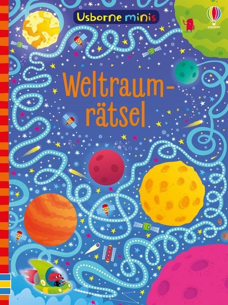 Usborne Minis: Weltraumrätsel, Taschenbuch von Simon Tudhope, Usborne, 978-1-03-570556-6