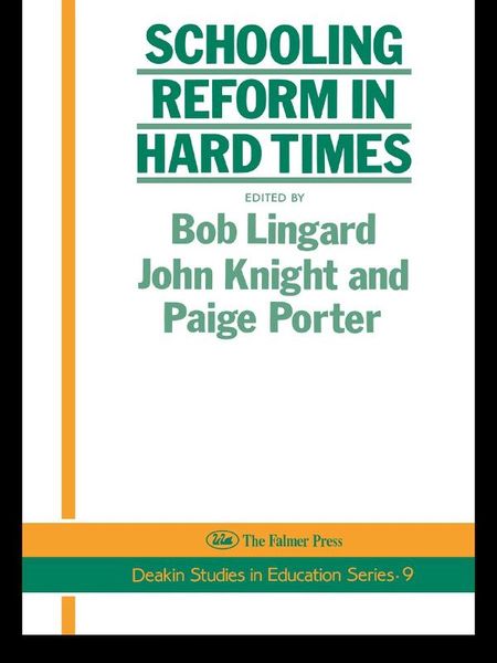 Produktbild: Schooling Reform In Hard Times