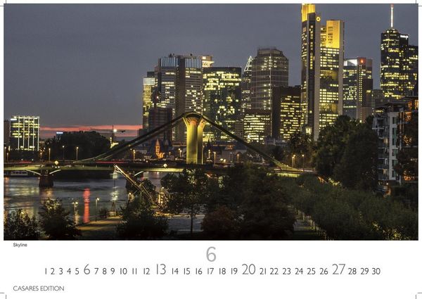 Produktbild: Frankfurt Kalender 2027 &ndash; Wandkalender | Fotokalender Deutschland 24x35cm &ndash; faszinierende Stadtansichten der Mainmetropole mit 12 gro&szlig;formatigen Bildern