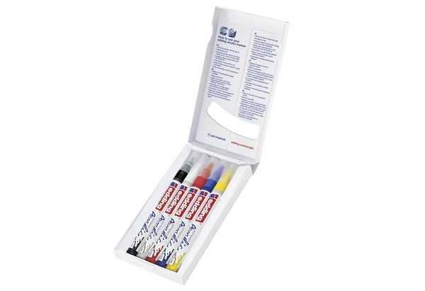 Produktbild: edding 5300 Acrylmarker fein 5er-Set basic