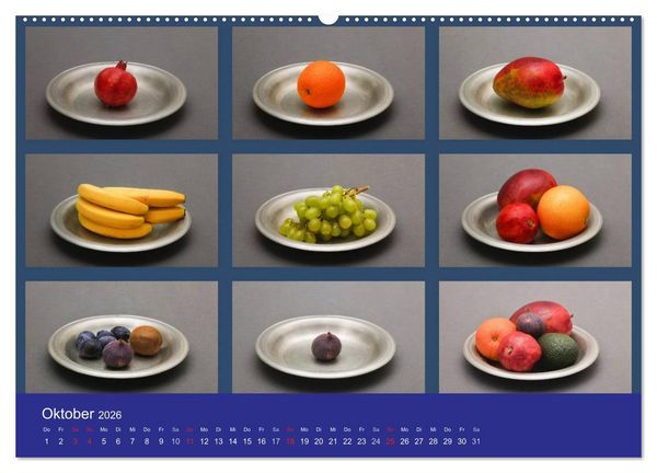 Produktbild: Food (hochwertiger Premium Wandkalender 2026 DIN A2 quer), Kunstdruck in Hochglanz