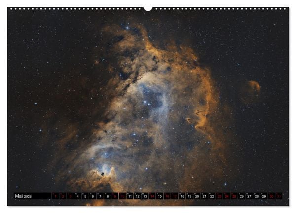 Produktbild: Ein Streifzug durch das Universum (Wandkalender 2026 DIN A2 quer), CALVENDO Monatskalender