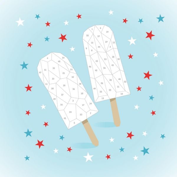 Produktbild: Paint by Sticker Kids: America