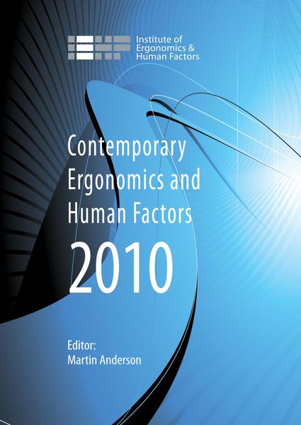 Produktbild: Contemporary Ergonomics and Human Factors 2010
