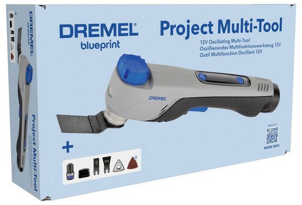 Produktbild: Dremel MM12V-S1 F013CM12JA Akku-Multifunktionswerkzeug inkl. Akku, b&uuml;rstenlos