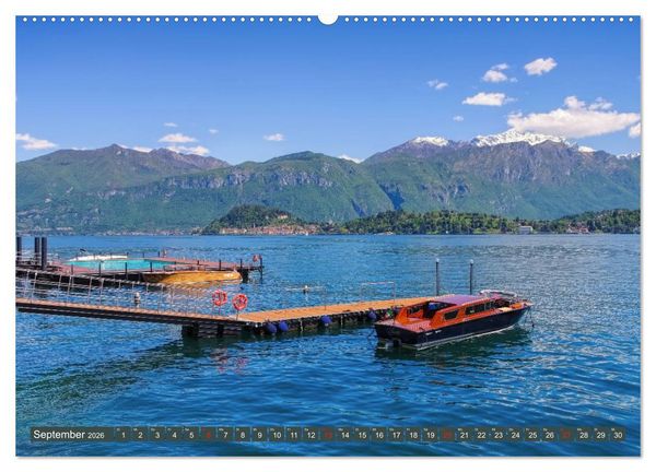 Produktbild: Lago di Como - Italienisches Flair in den Alpen (Wandkalender 2026 DIN A2 quer), CALVENDO Monatskalender