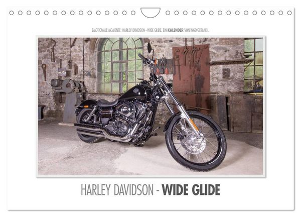 Produktbild: Emotionale Momente: Harley Davidson - Wide Glide (Wandkalender 2026 DIN A4 quer), CALVENDO Monatskalender