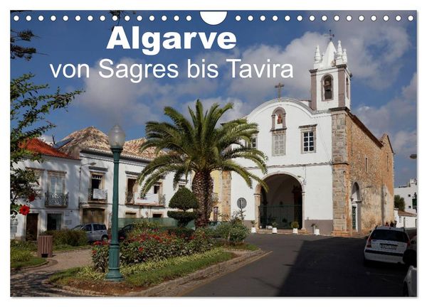 Produktbild: Algarve von Sagres bis Tavira (Wandkalender 2026 DIN A4 quer), CALVENDO Monatskalender