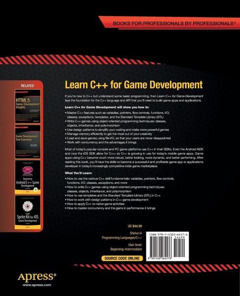 Produktbild: Learn C++ for Game Development