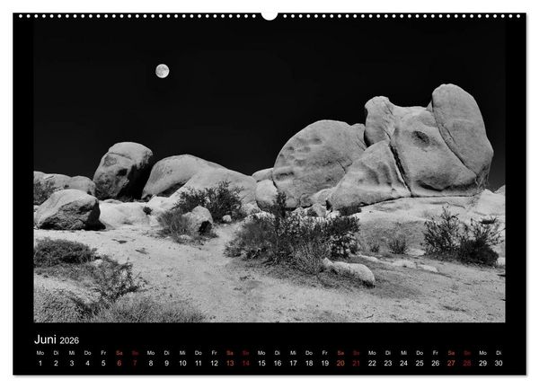 Produktbild: Soultouch - Schwarzwei&szlig; Landschaften, die die Seele ber&uuml;hren (hochwertiger Premium Wandkalender 2026 DIN A2 quer), Kunstdruck in Hochglanz