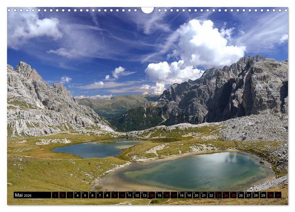 Produktbild: Weltkulturerbe Dolomiten S&uuml;d Tirol (Wandkalender 2026 DIN A3 quer), CALVENDO Monatskalender