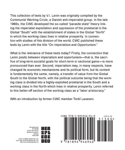 Produktbild: On Imperialism & Opportunism