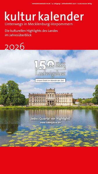 Produktbild: Kulturkalender Jahres&uuml;berblick 2026