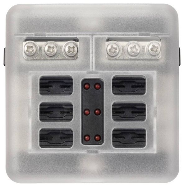 Produktbild: TRU COMPONENTS SICHERUNGS BOX 6-tlg TC-13473376 5 A, 10 A, 15 A, 20A