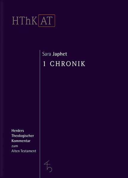 Produktbild: Herders theologischer Kommentar zum Alten Testament. 1 Chronik