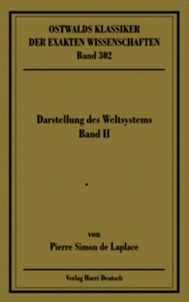 Produktbild: Darstellung des Weltsystems: Band II, B&uuml;cher 4-5 (Laplace)