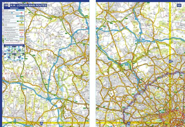 Produktbild: A-Z Maps: Great Britain A-Z Super Scale Road Atlas 2023 (A3