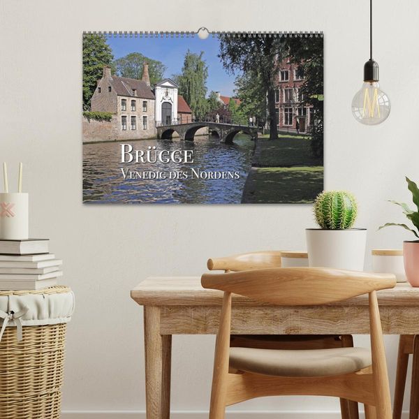 Produktbild: Br&uuml;gge - Venedig des Nordens (Wandkalender 2026 DIN A3 quer), CALVENDO Monatskalender