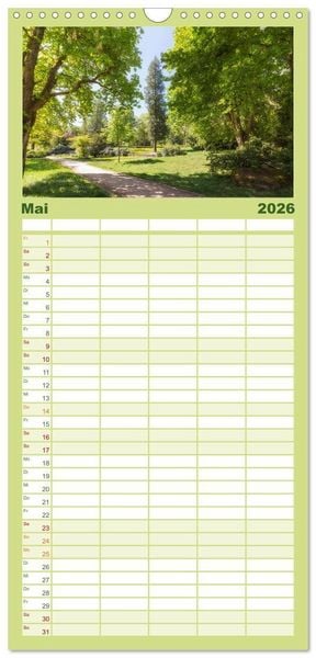 Produktbild: Familienplaner 2026 - Freudenstadt 2026 mit 5 Spalten (Wandkalender, 21 x 45 cm) CALVENDO