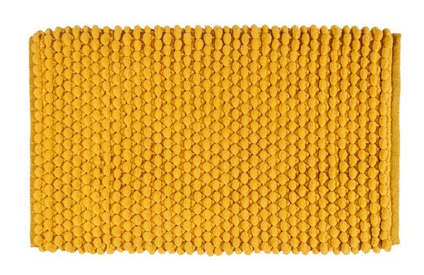 Produktbild: Badteppich Mod. Solivo, senfgelb, Polyester/Baumwolle, 50x80 cm, rutschhemmend beschichtet,