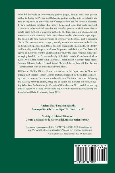 Produktbild: Deuteronomy-Kings as Emerging Authoritative Books