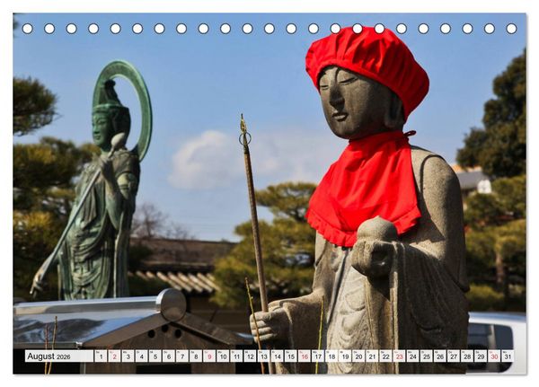 Produktbild: Kyoto Impressionen (Tischkalender 2026 DIN A5 quer), CALVENDO Monatskalender