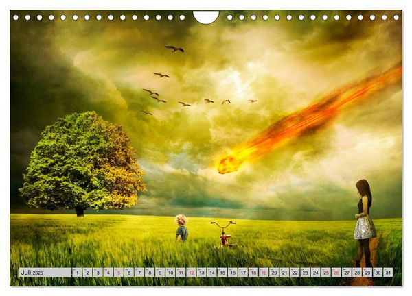 Produktbild: Surrealer Traum (Wandkalender 2026 DIN A4 quer), CALVENDO Monatskalender