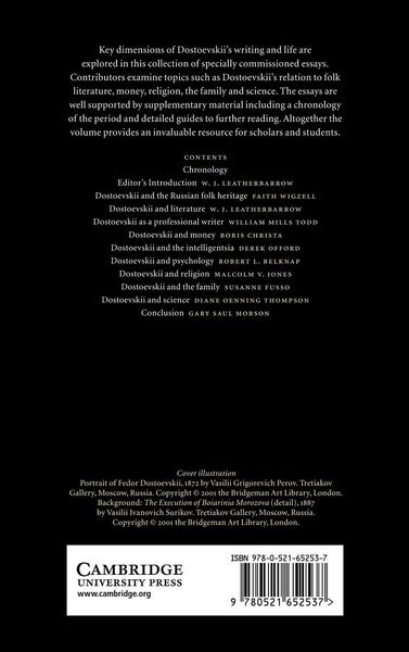 Produktbild: The Cambridge Companion to Dostoevskii