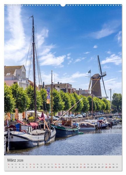 Produktbild: ROTTERDAM Impressionen bei Tag und Nacht (Wandkalender 2026 DIN A2 hoch), CALVENDO Monatskalender