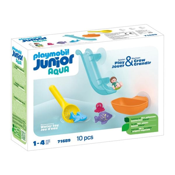 PLAYMOBIL JUNIOR AQUA 71689 - Fangspaß mit Meerestierchen